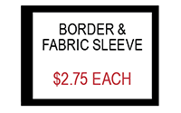 Border & Fabric Sleeve