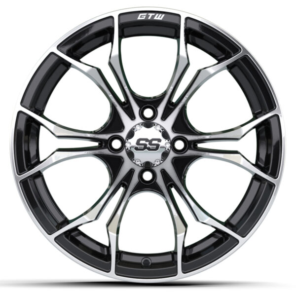 15″ GTW® Spyder Wheel – Gloss Black
