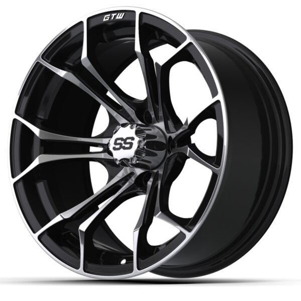 15″ GTW® Spyder Wheel – Gloss Black