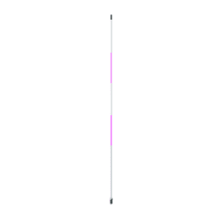 Premium Regulation Striped Pink Flagstick- 1/2 -inch