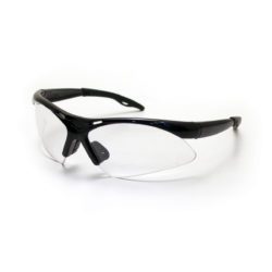 Diamondback Wraparound Black Frame Scratch Sas Safety 540-0201 Safety Glasses 