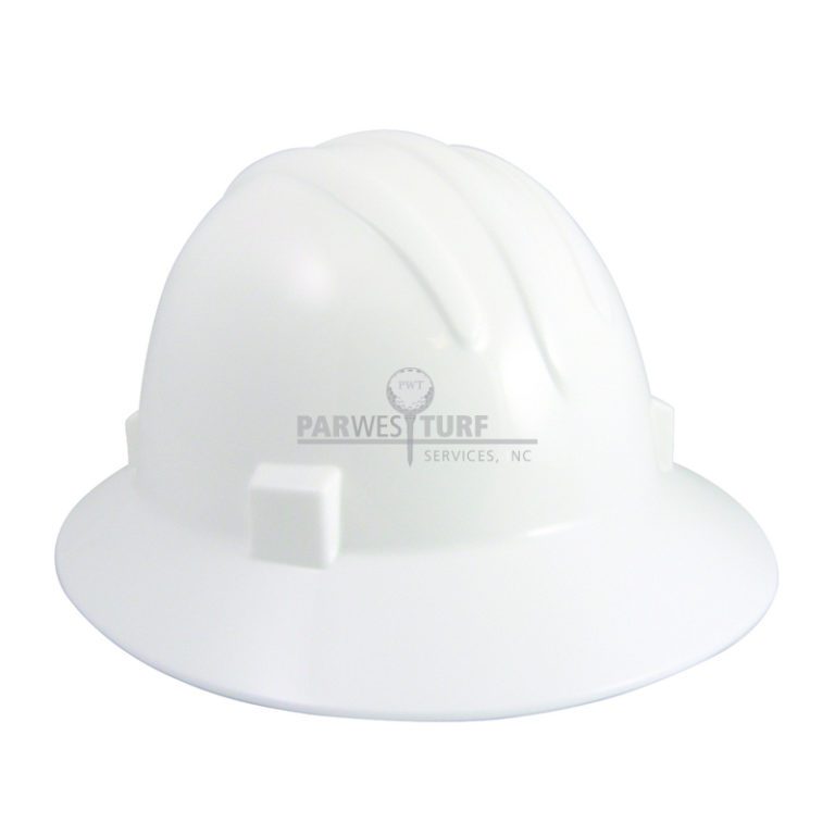 ANSI Approved Hard Hat Full Brim Par West Turf