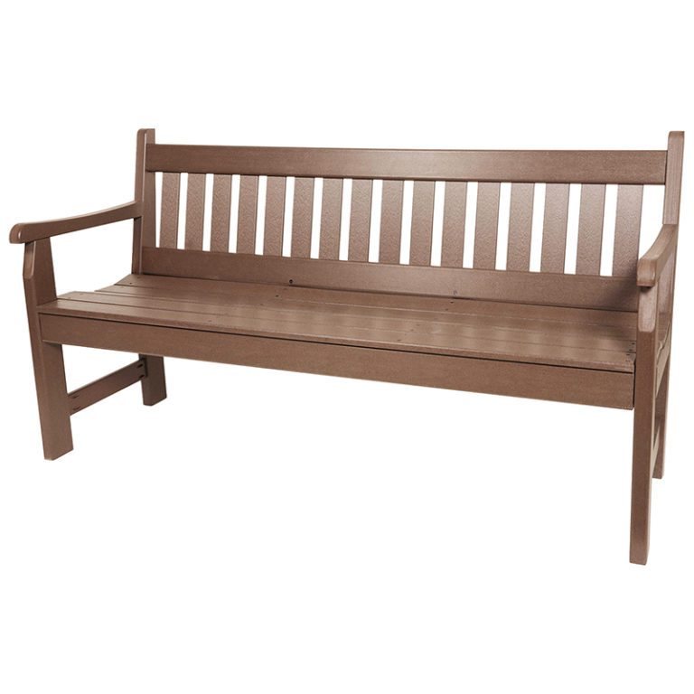 High Back Bench with Curved Bottom Par West Turf