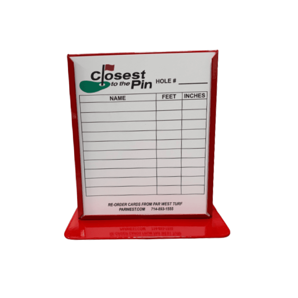 Closest to the Pin Proximity Marker W/ Measuring Tape Par West Turf