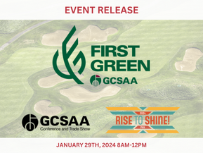 GCSAA First Green Program