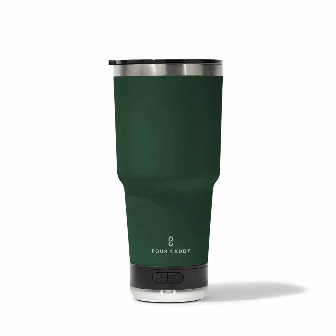Go Caddy 28oz Vibe Tumbler - 3 Base Options- dark green - light