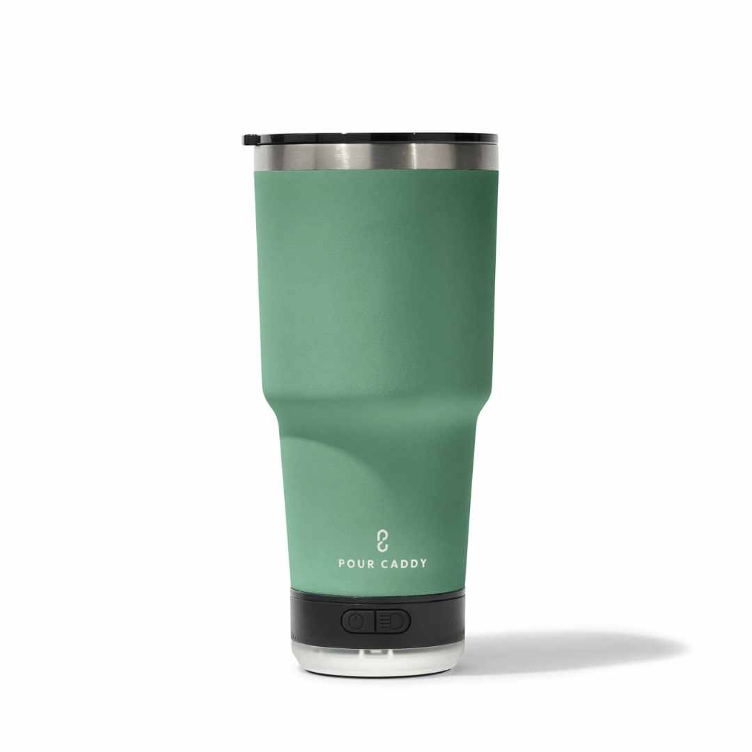 Go Caddy 28oz Vibe Tumbler - 3 Base Options- seafoam- Light