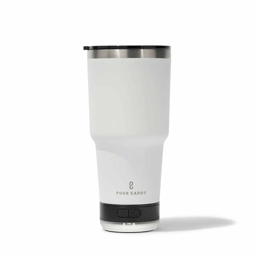 Go Caddy 28oz Vibe Tumbler - 3 Base Options- white- Light