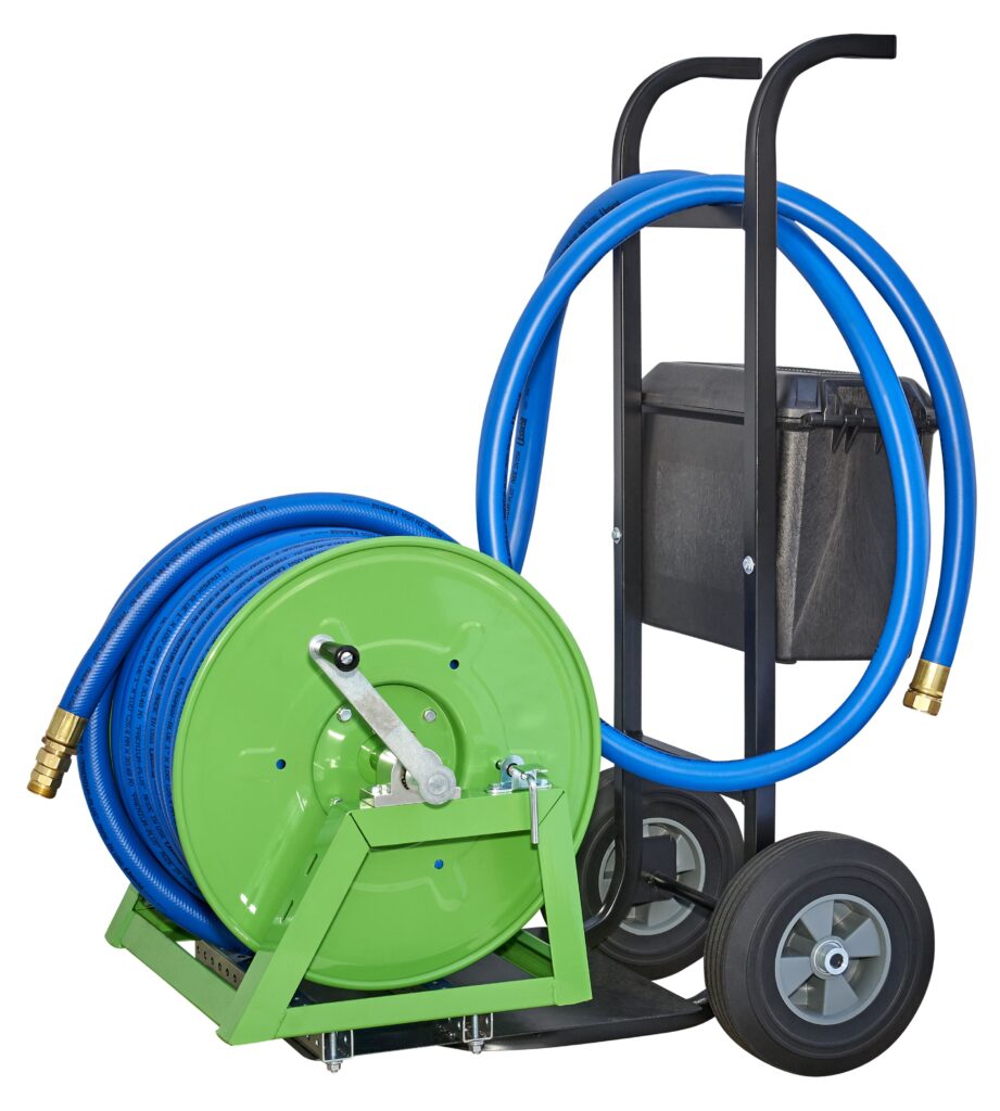 Underhill International Field Caddie Hose Cart Metal Hose Cart