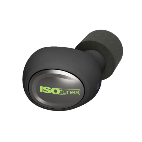 ISOtunes FREE 2.0 Noise-Isolating Bluetooth Earbuds, 25 dB NRR- Matte Black