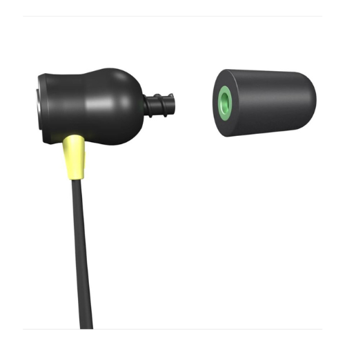 ISOtunes Xtra 2.0 Noise-Isolating Bluetooth Earbuds - Safety Yellow