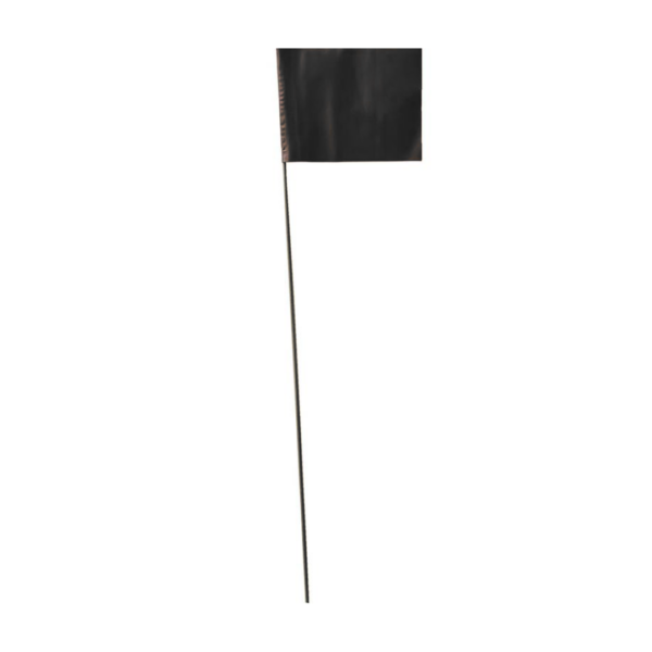 Irrigation Marking Flags - Black
