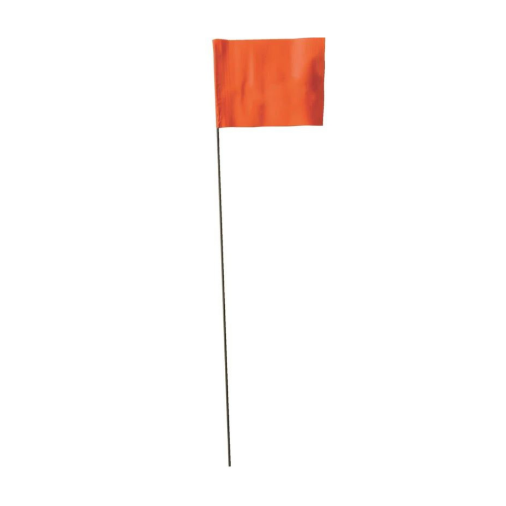 High-Vis Vinyl Irrigation Marking Flags - Par West Turf