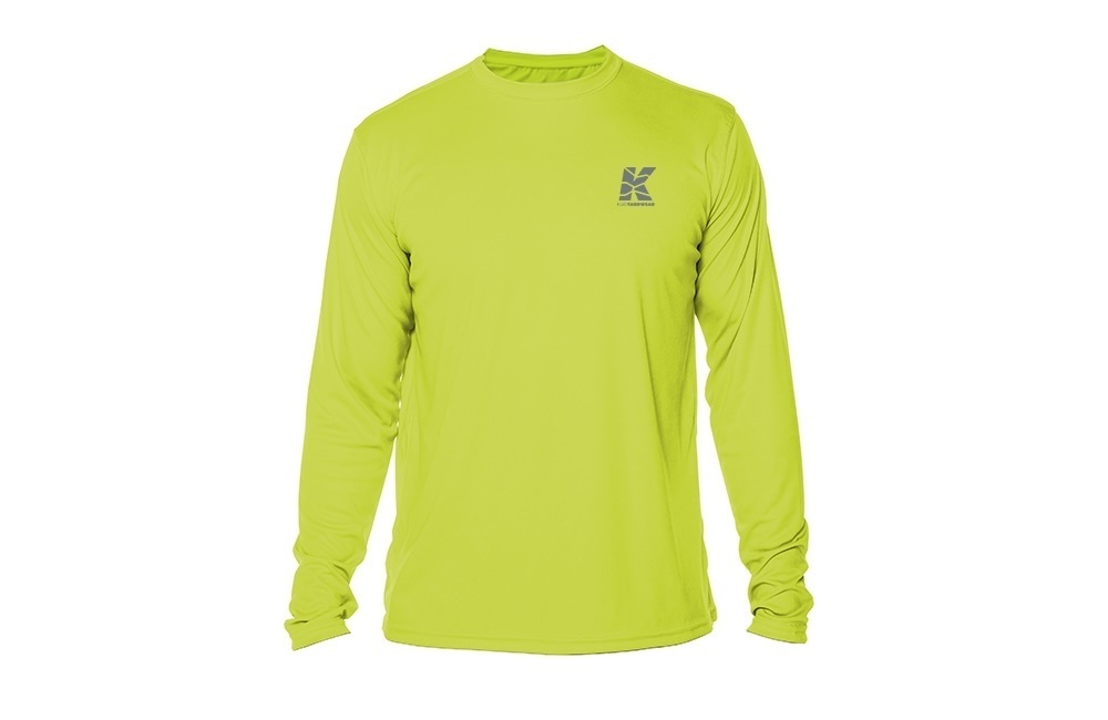 Kujo Sunflex Longsleeve Hi-Vis Safety Yellow