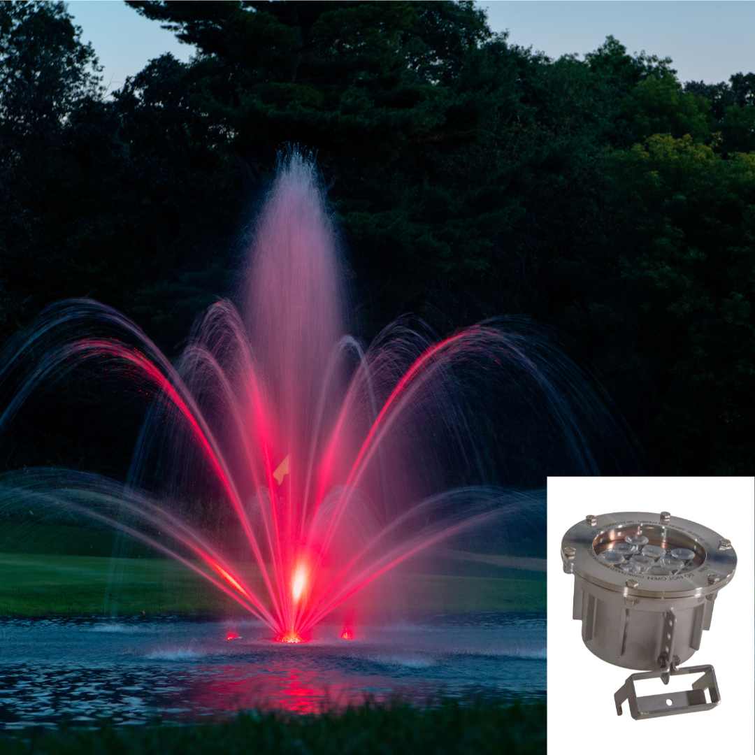 Kasco Marine RGBW LED Waterglow Fountain Light Kits
