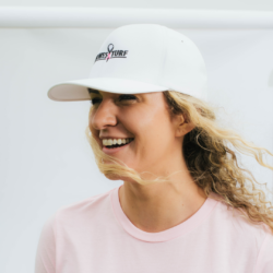 Par West Pink Hope FlexFit Cap