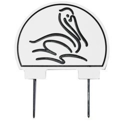Image of Perma Core Plastic Dome Tee Marker with Pelican Logo