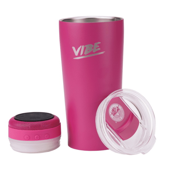 Pink Vibe Speaker Tumbler STD10726