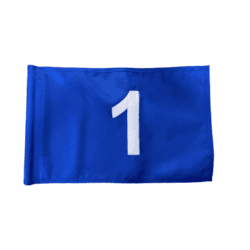 Regulation Numbered Golf Flag - 14 inch x 20 inch