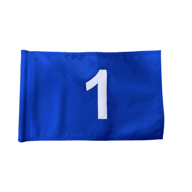Regulation Numbered Golf Flag - 14 inch x 20 inch