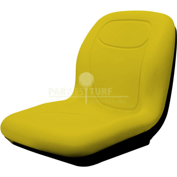 Yellow HIGH BACK SEAT for John Deere Compact Garden Tractors 4610 & 4710 4700 