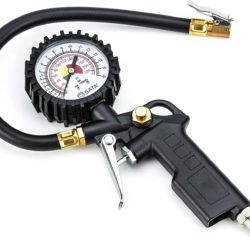 Image of Tire Inflator with Pressure Gauge