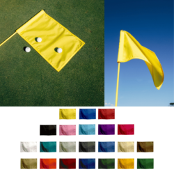 Solid Regulation Golf Pin Flag - 14 inch x 20 inch