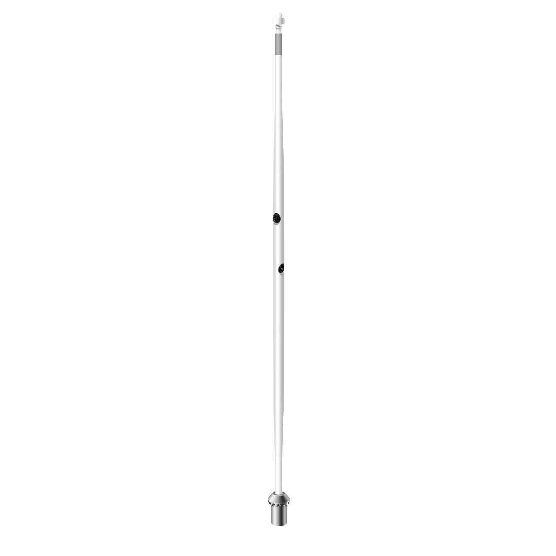 Standard Golf Laser Tournament Flagstick - White