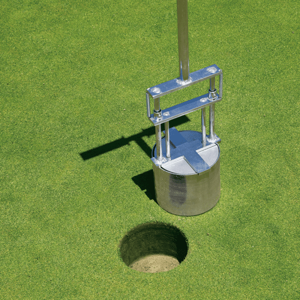 Image of Round Turf Repair & Soil Profile Sampler used on golf course