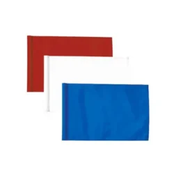 Par Aide Solid Red, White, and Blue Regulation Flag 200 Denier